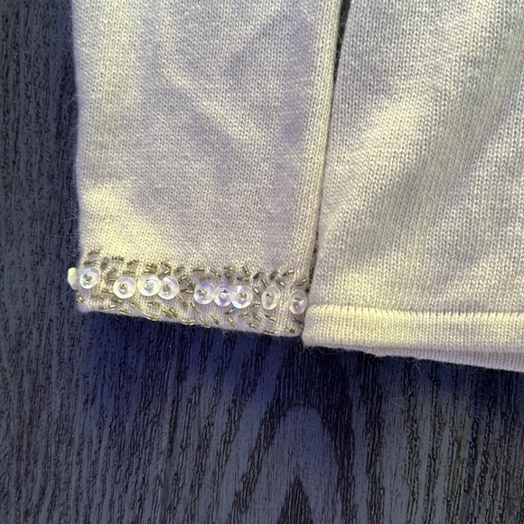 Vintage INC International Concepts Embellished Silk/ Angora blend Sweater - Picture 5 of 6